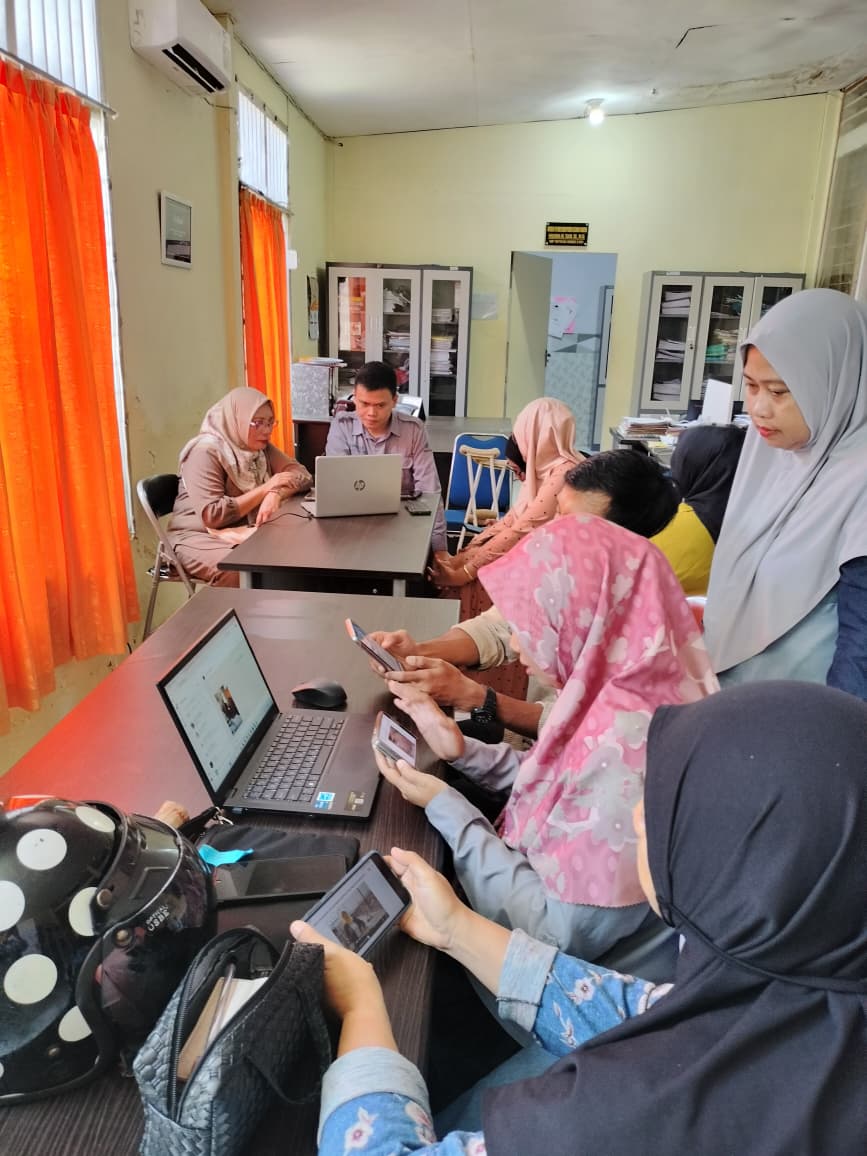 kegiatan pendampingan pendaftaran pelatihan DEA